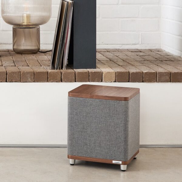 RS1 Subwoofer - Walnut/Grey grille
