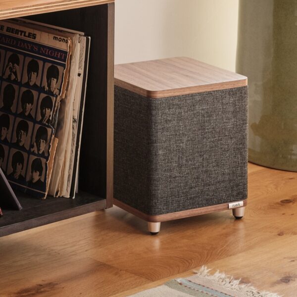 RS1 Subwoofer - Walnut/Charcoal grille